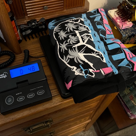 Riot Society California Republic Short Sleeve T Shirt Bear Size Medium Black - Picture 7 of 9